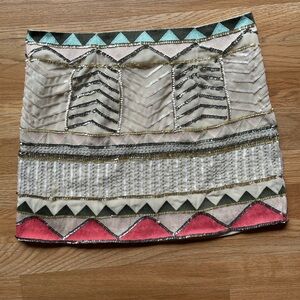 Sanctuary Beaded Mini Skirt